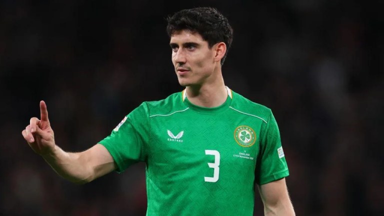 Callum O'Dowda in action for the Republic of Ireland