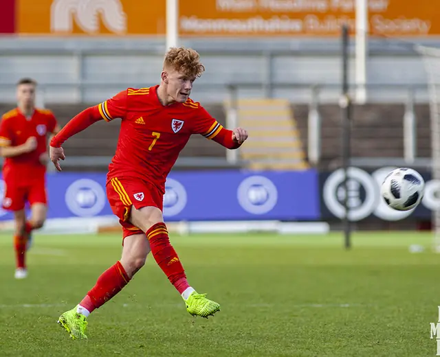 Sam Pearson, former Wales under-21 international, in action